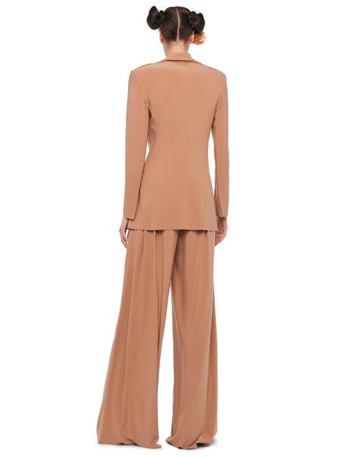 classic double breasted jkt NORMA KAMALI | KK1254PLB80833CAPPUCCINO